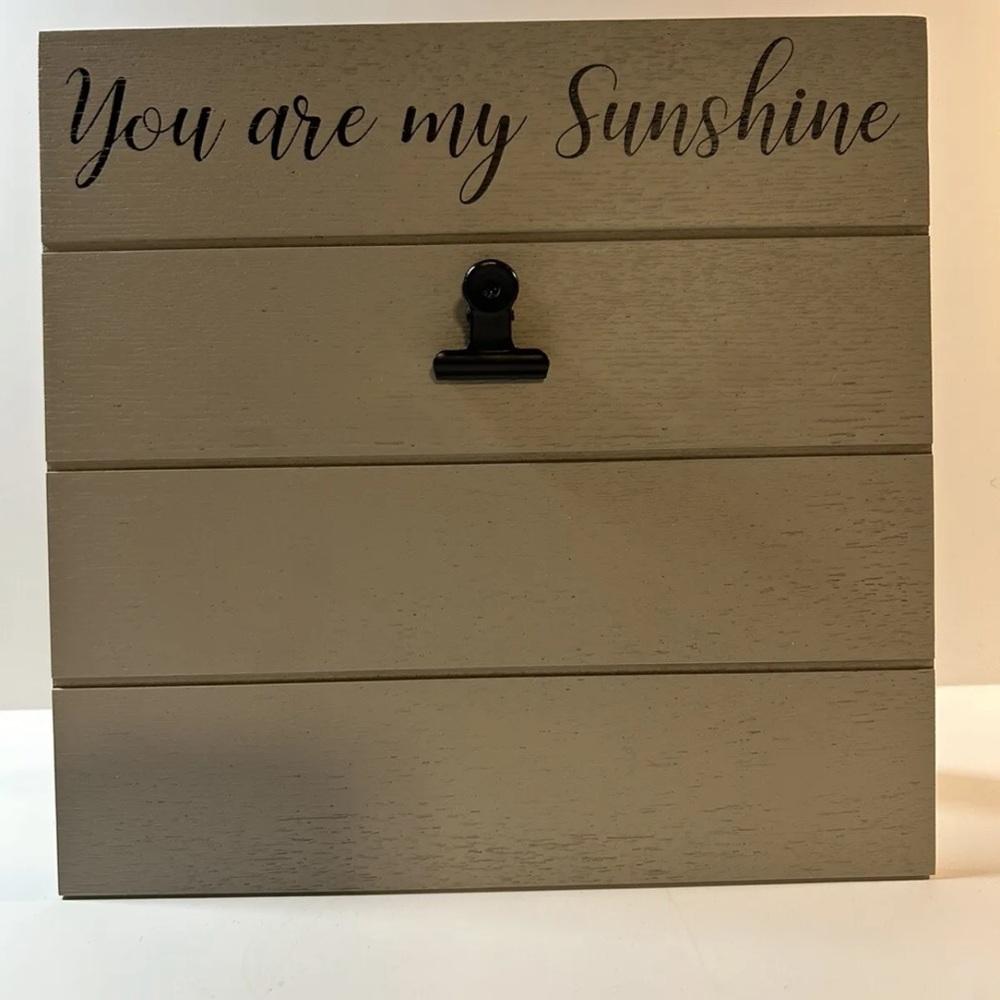 You Are My Sunshine Malden International Designs Picture Photo Holder/ Display